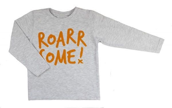 Реглан для хлопчика Luna Kids р.110 сірий меланж 