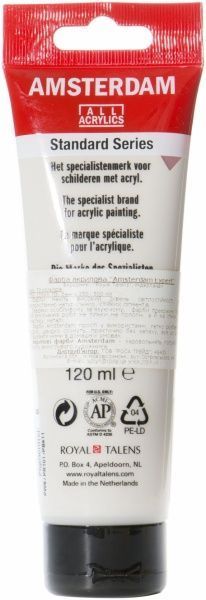 Краска акриловая № 290 Титановый буф темный 120 мл Amsterdam Standart Royal Talens