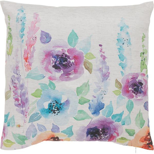Подушка декоративна La Nuit Акварель фіолетова 45x45 см
