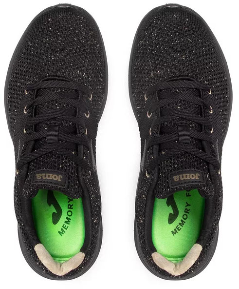 Кроссовки Joma SELENE LADY 2101 BLACK CSELLW2101 р.37 EUR 37 23,3-23,6 см черный