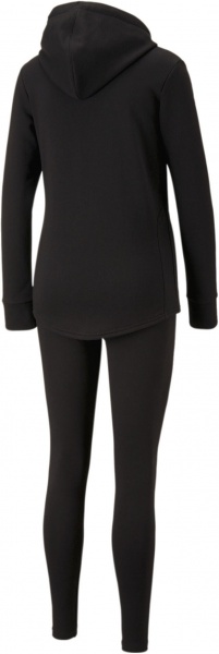 Спортивний костюм Puma METALLIC TRACKSUIT TR PUMA BLACK 67370101 р.S чорний