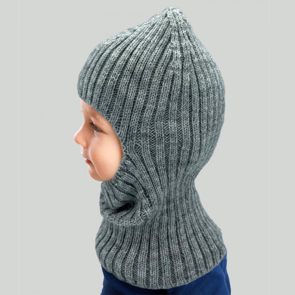 Шапка для мальчиков Elf-kids Баск р.50-52 темно-серый 