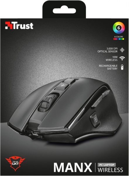 Миша Trust GXT 140 Manx Rechargeable Wireless 21790 
