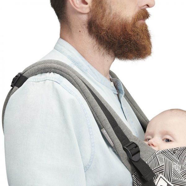 Рюкзак-кенгуру Milo Kinderkraft серый KKNMILOGRY000 