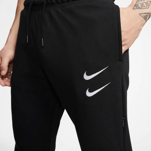 Брюки Nike M NSW SWOOSH PANT FT CJ4880-010 р. 2XL черный