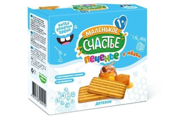 Печиво Маленькое счастье Ладушки медове 100 г 4813163002912