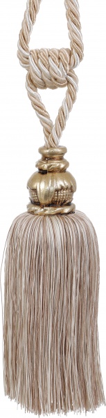 Подхват для штор 2019-56-K-84 кремовый/капучино Majestic