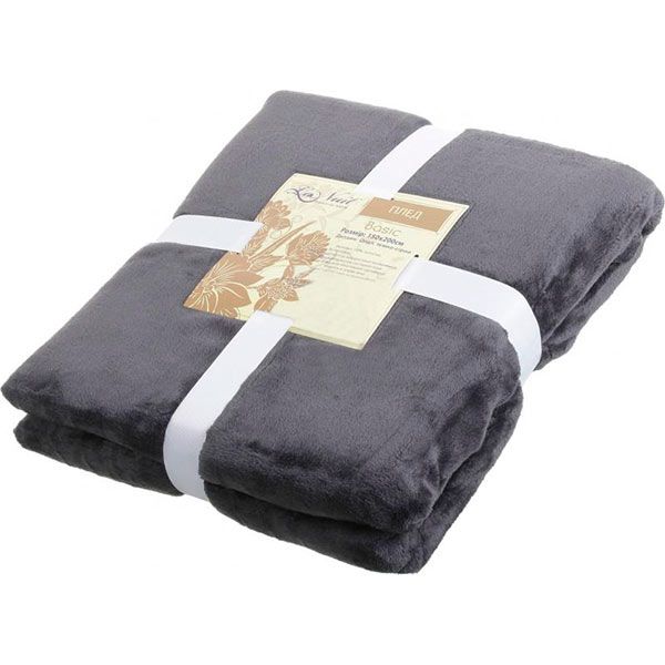 Плед Basic 150x200 см опал темний La Nuit 