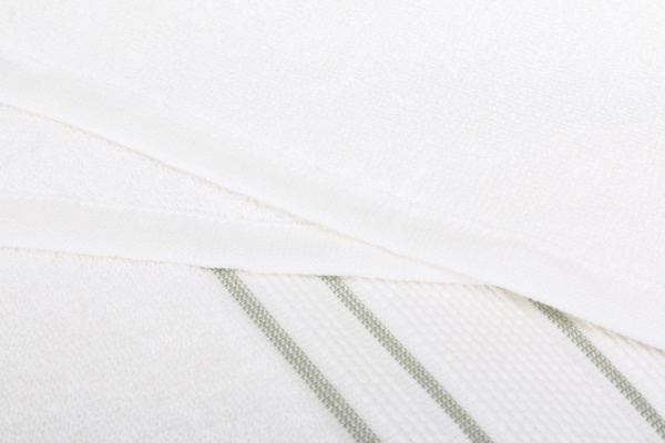 Полотенце Villa 30x50 см белый с зеленым Sous Dias 