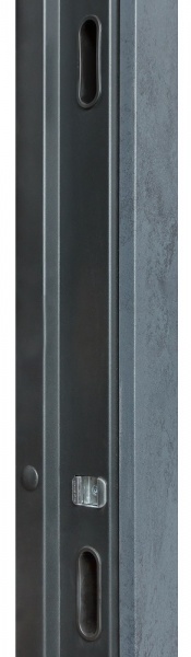 Двері вхідні Revolut Doors В-617 мод. 250 бетон антрацит / бетон сніжний 2050x950 мм праві