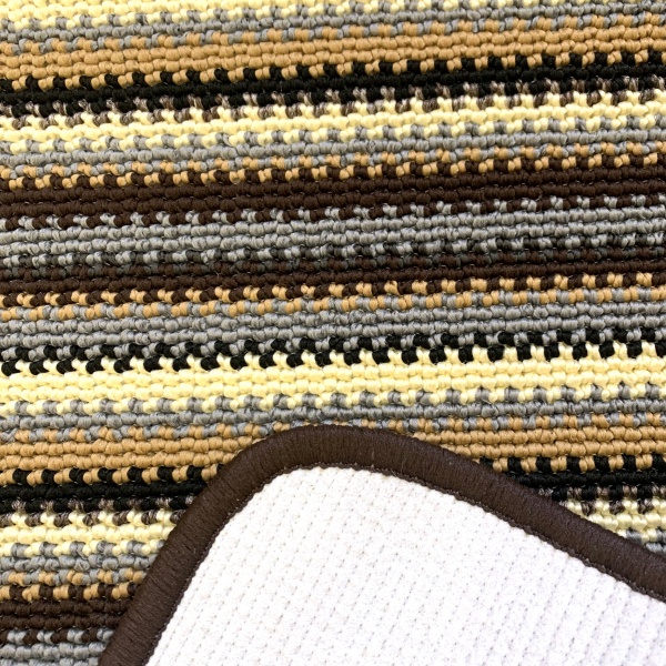 Килимок Елана Multi Brown 50x80 см