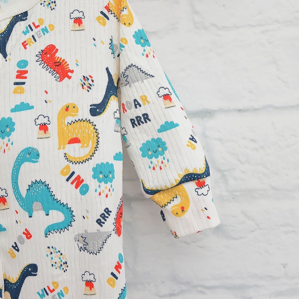 Человечек для мальчика Blanka Дино р.68 бежевый 110246 