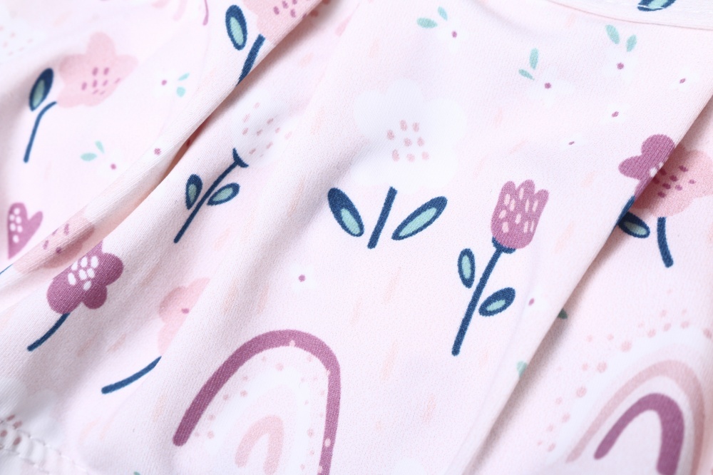 Купальник Shantou Цветы р.98-104 светло-розовый