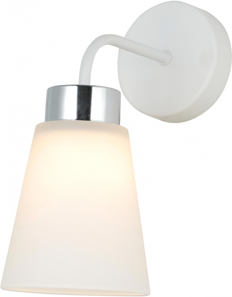 Светильник настенный Sensio Jupiter 40 Вт E27 белый ALG-07539/1W