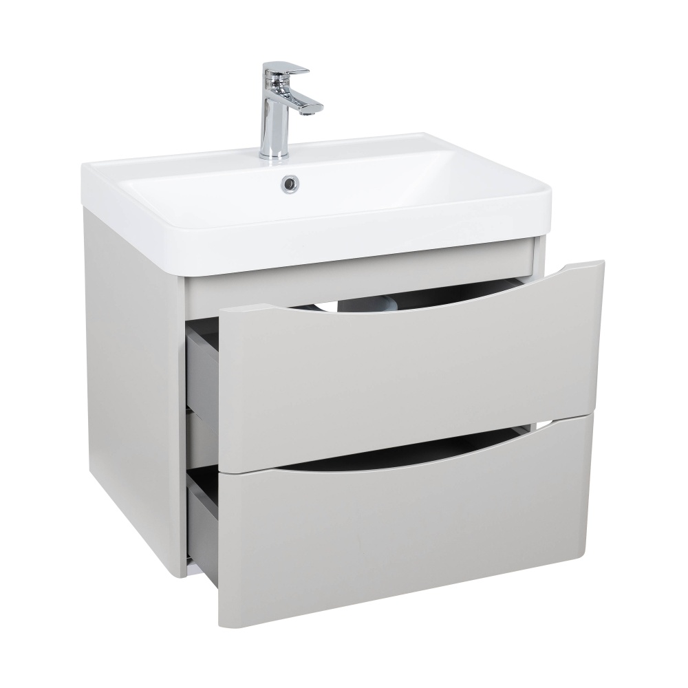 Тумба консольна Aqua Rodos Vista кашемір зумивальникомDeep 60см