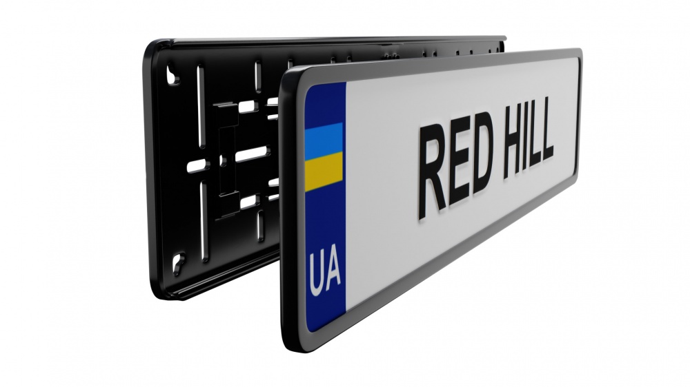 Рамка под номерной знак RED HILL FIXER СО-00007