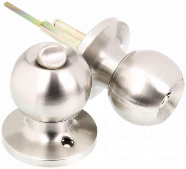 Кнобсет Latuna Шар ключ-фиксатор матовый никель