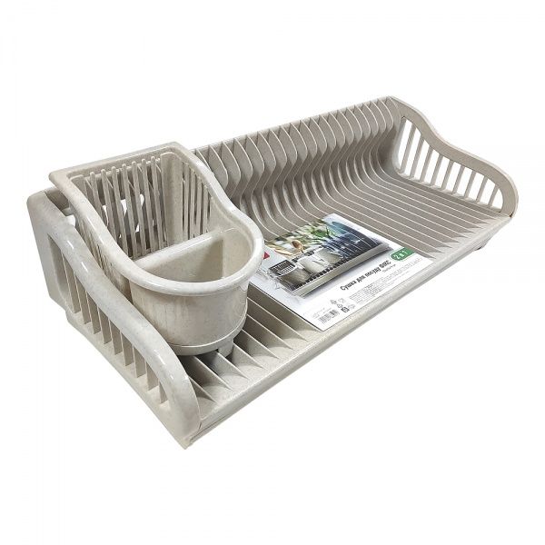 Сушилка для посуды ФИКС 2 в 1 53х23х19 Flamberg