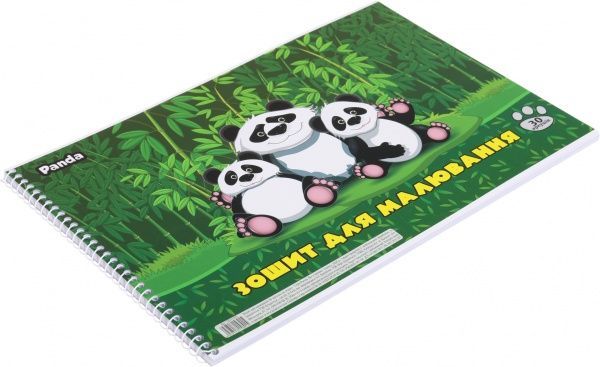 Альбом для рисования Панда Panda