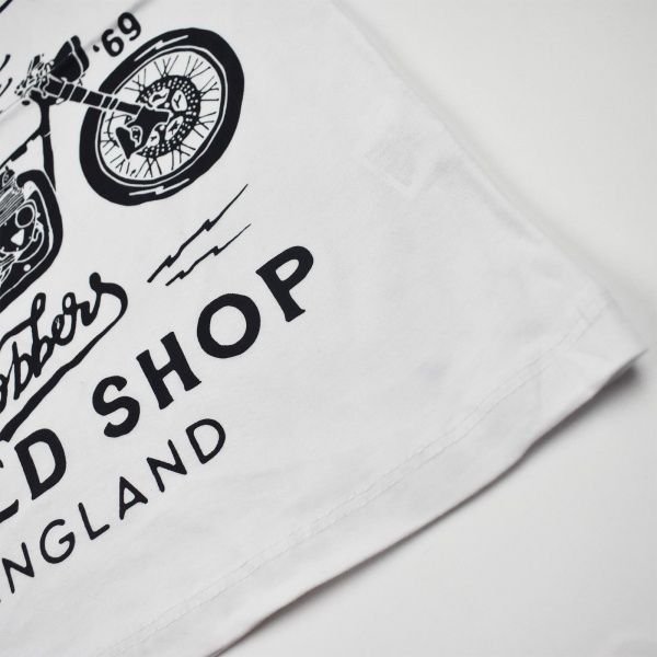 Футболка для мальчика AKKU Oil Ray р.104 белый 9131 