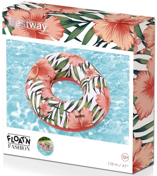 Круг надувной Bestway ø119 Пальмы (36237)