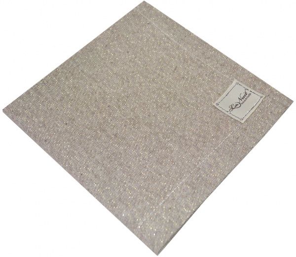 Серветка La Nuit Lurex Капучино 40x40 см 