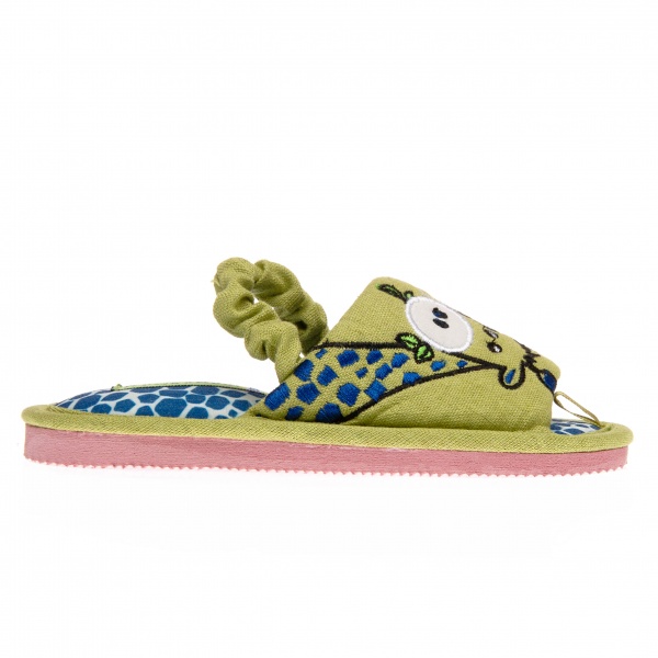 Тапочки детские для девочки Home Story р.29 салатовый 210254-12 