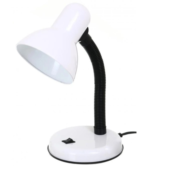 Настольноя лампа Accento lighting 60 Вт E27 белый ML-203-B