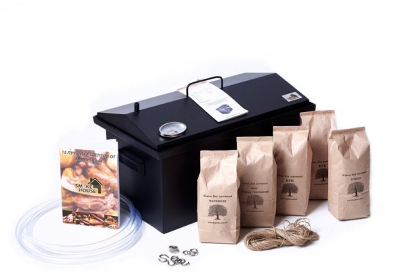 Коптильня Smoke House L Thermo з термометром 