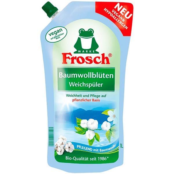 Кондиционер для белья Frosch Хлопковые Цветы 1 л