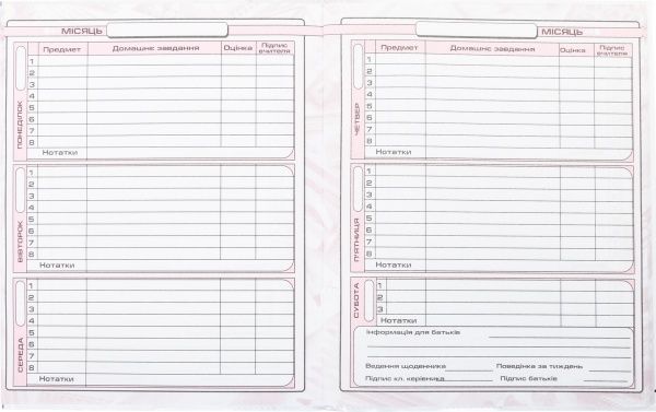 Щоденник  В5 пластикова обкладинка ТВ5140 Графика