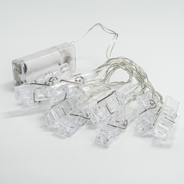 Декоративная гирлянда Altalusse (INL-2704B-10 Cold) встроенный светодиод (LED) 10 ламп 1,5 м 