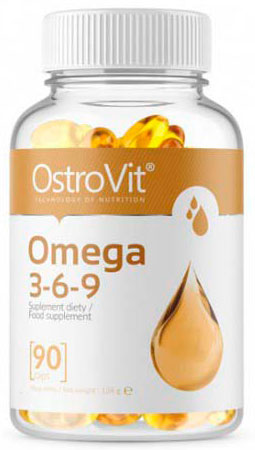Вітамінно-мінеральний комплекс Ostrovit Omega 3-6-9 90 шт./уп. 