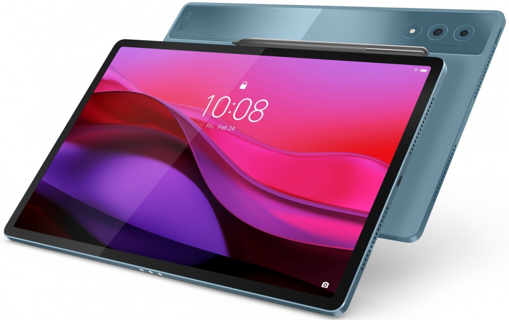Планшетний ПК LENOVO Yoga Tab Plus 16/256 WiFi Tidal Teal + Keyboard&Pen (ZAEG0008UA)