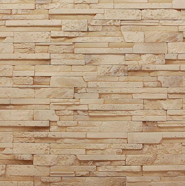 Плитка гипсовая уголок RUSTIKA Валенсия солнечная 0,96 пог.м 