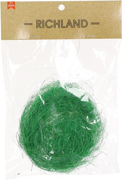 Гніздо декоративне зелене 9 см