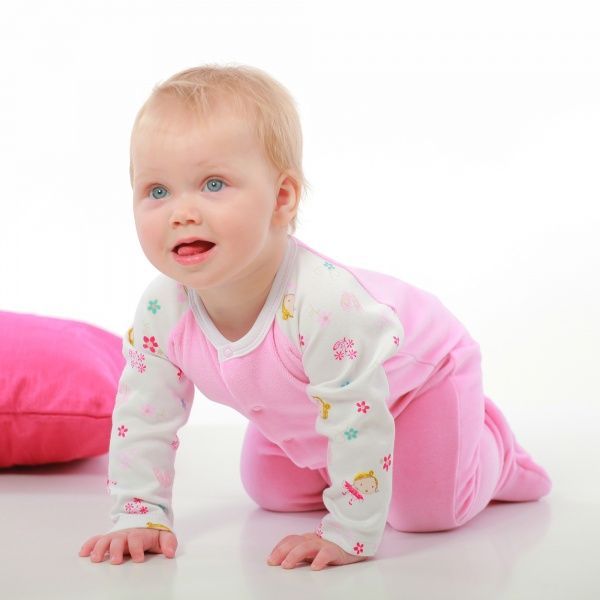 Человечек Lucky tots р.62 розовый 1712.1 