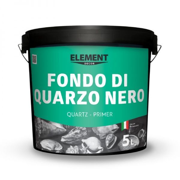 Ґрунтовка кварцова адгезійна Element Decor Fondo di Quarzo Nero 5 л