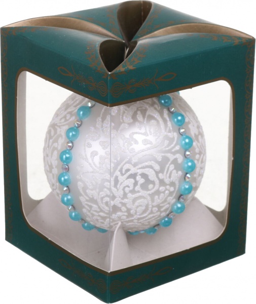 Шар декоративный Элит d 80 мм в ассортименте