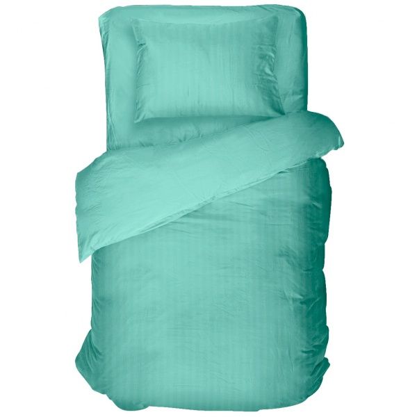 Комплект постільної білизни 1,5 Exclusive Smoke Pine смарагдовий La Nuit 