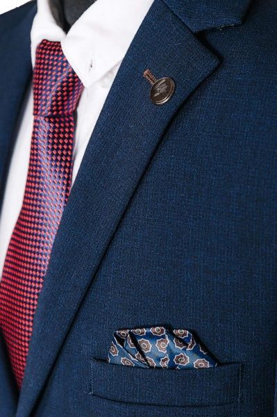 Костюм школьный West-Fashion р. 30 / 128 синий А775Б 