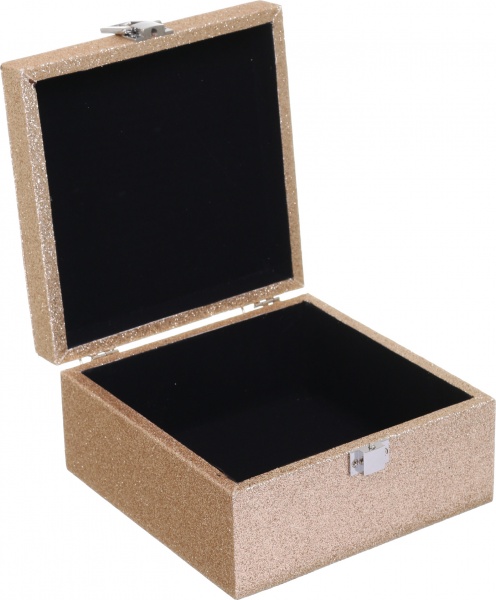 Скриня Шик 16х16х8 см золота