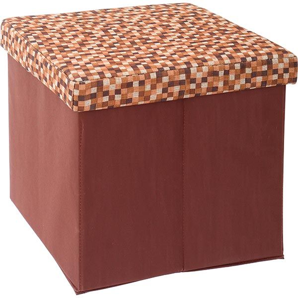 Пуф Handy Home Руді Клітинки для речей 40х40х40 см 