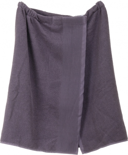 Спідниця для сауни Гофре S-M 70x140 см сірий La Nuit 