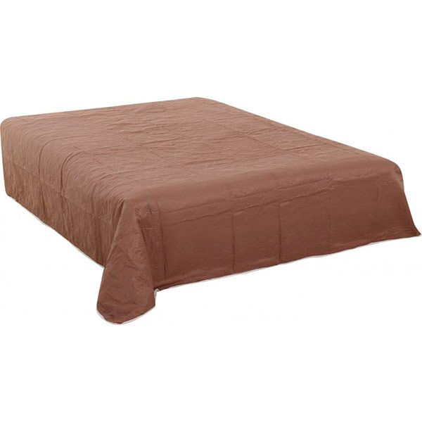 Покривало Underprice молочний/какао 220x240 см