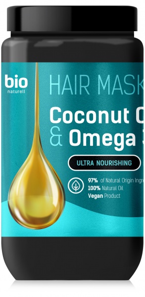 Маска для волосся BION Coconut Oil & Omega 3 946 мл