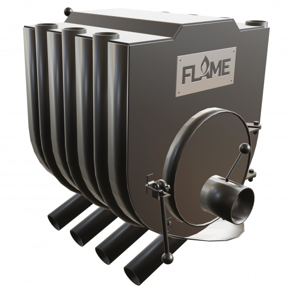 Піч калориферна FLAME з варильною поверхнею 7 кВт 