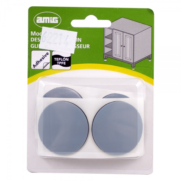 Накладка меблева Amig для ніжки модель 77 тефлонова 4 шт.