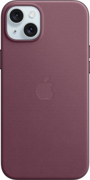 Чохол Apple FineWoven Case with MagSafe для Apple iPhone 15 Plus mulberry (MT4A3ZM/A) — фото 1