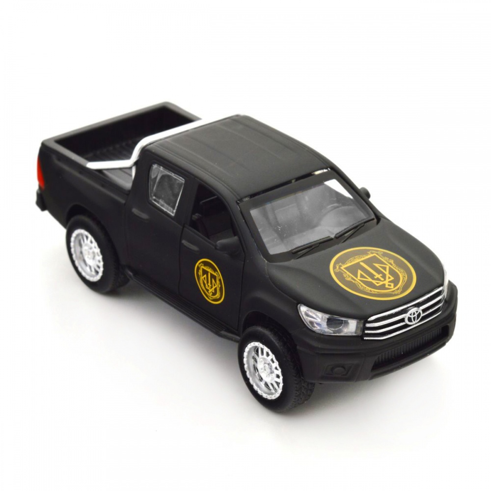 Автомодель TechnoDrive 1:32 серії Шеврони Героїв Toyota Hilux Спартан KM6118